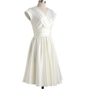 ModCloth I Love You Ivory Day wedding dress